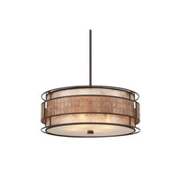 Laguna Pendant Light 4Lt E27 in Copper Elstead Lighting - ELS.QZ-LAGUNA-P