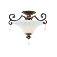 Marquette Semi-Flush Ceiling Light 2Lt E27 in Heirloom Elstead Lighting - ELS.QZ-MARQUETTE-SF