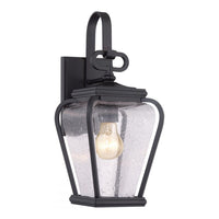 Province Wall Lantern Small E27 in Mystic Black Elstead Lighting - ELS.QZ-PROVINCE2-S