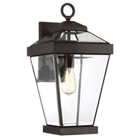 Ravine Outdoor Wall Light Large in Western Bronze