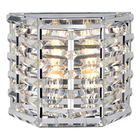 Shoal 2Lt Indoor Wall Light in Polished Nickel