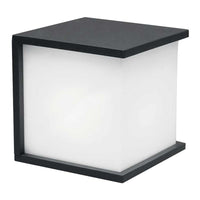 Torsten Square Outdoor Wall Light in Graphite