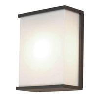 Torsten Tall Outdoor Wall Light in Dark Grey