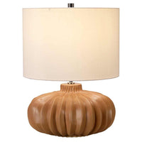 Woodside Table Lamp Vintage Caramel ELS.WOODSIDE-TL Elstead Lighting