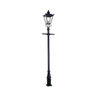 Wilmslow Lamp Post E27 IP23 in Black 3300mm Elstead Lighting - ELS.WSLP1-BLACK