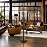Laguna Floor Lamp /2Lt E27 in Copper Elstead Lighting - ELS.QZ-LAGUNA-FL