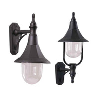 Shannon Down/Up Wall Lantern in Black E27 IP44 Elstead Lighting - ELS.SHANNON-DOWN, ELS.SHANNON-UP