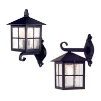Winchester Wall Up/Down Lantern E27 in Black Elstead Lighting - ELS.BL17-BLACK, ELS.BL18-BLACK