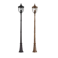 English Bridle 3Lt Large Lamp Post in Black/British Bronze Elstead Lighting - ELS.FE-EB5-L