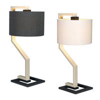 Axios Table Lamp Grey, Ivory ELS.AXIOS-TL Elstead Lighting