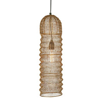 Monash Metal Wire Mesh Pendant Light in Brass or Black