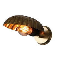 Oliver Indoor Wall Light in Antique Brass