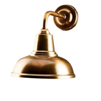 Seabrook Indoor Wall Light in Antique Brass or Antique Silver