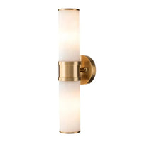 Herman Indoor Up/Down Wall Light in Brass