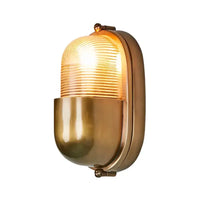 Anchor Outdoor Wall Light in Brass or Silver