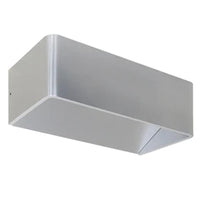 orthodox Indoor LED Wall Light Small 8w in Aluminium, Black and Gold or White
