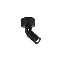 Bullet LED Spotlight Extra Small 3w in Black Eurotech - BBA08