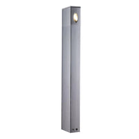 Edge LED Bollard Light 3w in Silver Eurotech - EDGE ONE