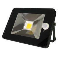EconLED PIR Sensor Floodlight 20w in Black