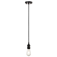 Mia Cordset Pendant Light in Black Eurotech - KP232-BLK
