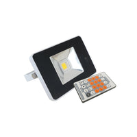 EconLED Sensor Floodlight 10w in Black/White Eurotech - LEDFLOOD10W4KS
