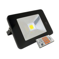 EconLED Sensor Floodlight 30w in Black/White Eurotech - LEDFLOOD30W4KS