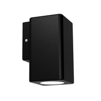 Byron Outdoor Wall Light Square-Large in Black Eurotech - LUS1103
