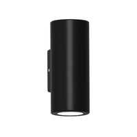 Byron Up/Down Wall Light Round-Large in Black Eurotech - LUS2204