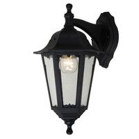 Up or Down Coach Wall Light Vintage Convertible Lantern in Black Eurotech - LWL632