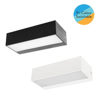 Apical Outdoor Up/Down LED Wall Light CCT Small 9w in Black or White