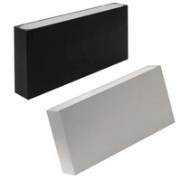 Wafer LED Outdoor Wall Light Large in Black or Aluminium Eurotech - A0212LED-BLK, A0212LED-AL