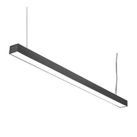 Spend08 Office LED Pendant Light 1200mm in Black or Silver