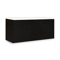 Cube Up/Down LED Bulkhead Large 8w in Black Eurotech - YBU8W3K