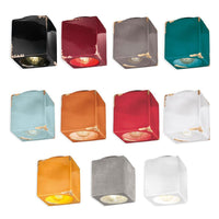 Vintage Square Ceiling Light in Different Colours