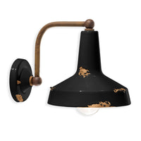 Vintage Indoor Wall Light 53w in Black