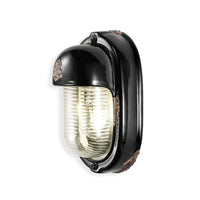 Vintage Indoor Wall Light 42w Vertical in Black