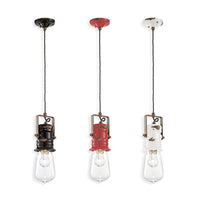 Urban Pendant Light 105mm in Vintage Black, Red or White