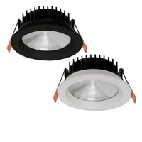 90mm LED Downlight 13w Black, White CCT CRI 90+ HCP-84X1214 Havit Commercial