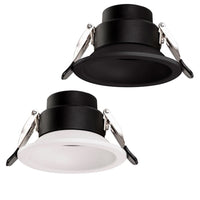 85mm LED Downlight 12w Black and White CCT CRI 90+ HCP-8151202 Havit Commercial