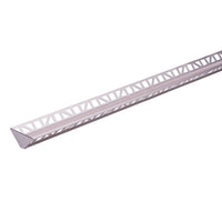 43mm x 43mm Corner Gyprock Aluminium Profile in Silver Havit Commercial - HCP-4914343
