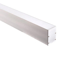 Square Suspended Aluminium Profile 49x75mm in Silver Havit Commercial - HCP-4414975