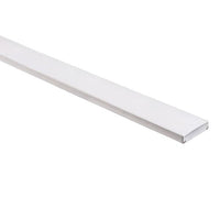 Shallow Aluminium Profile 45x11mm in Silver Havit Commercial - HCP-4114511
