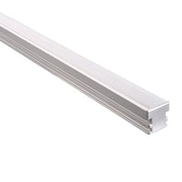 Shallow Square Foot Trafficable Aluminium Profile 26x26mm in Silver Havit Commercial - HCP-4112626