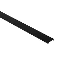 53mm x 23mm Aluminium Cover to suit Linear Modules in Black Havit Commercial - HCP-602100-IAPM