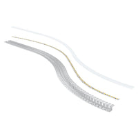 50mm x 15mm Bendable Gyprock Aluminium Profile in Silver Havit Commercial - HCP-4915115-BEND
