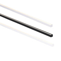 16mm x 15mm Shallow Square Aluminium Profile Silver, Black, White Havit Commercial - HCP-41X1615