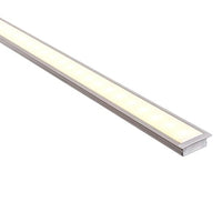 30mm x 10mm Shallow Recessed Square Aluminium Profile in Silver Havit Commercial - HCP-4312810