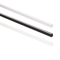 16mm x 22mm Shallow Square Aluminium Profile Silver, Black, White Havit Commercial - HCP-41X1622