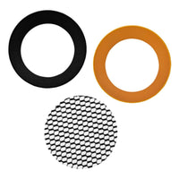 Optional inserts + HOneycomb Lens to suit Trimless Downlight Havit Commercial HCP-82322-XX