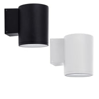 12w Outdoor LED Wall Light in Black or White Havit Commercial - HCP-21X124